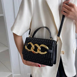 Retro Small Square Bag Shoulder Bag Messenger Bag