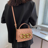 Retro Small Square Bag Shoulder Bag Messenger Bag