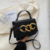 Retro Small Square Bag Shoulder Bag Messenger Bag