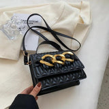 Retro Small Square Bag Shoulder Bag Messenger Bag