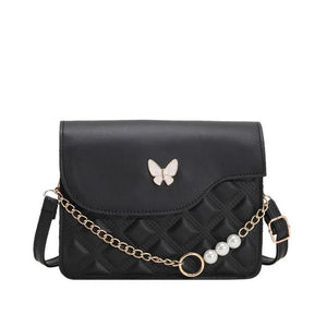 Rhombus Solid Handbag Retro Messenger Bag Casual Shoulder Small Square Bag