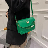 Rhombus Solid Handbag Retro Messenger Bag Casual Shoulder Small Square Bag
