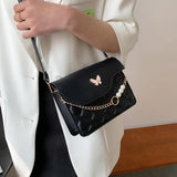 Rhombus Solid Handbag Retro Messenger Bag Casual Shoulder Small Square Bag