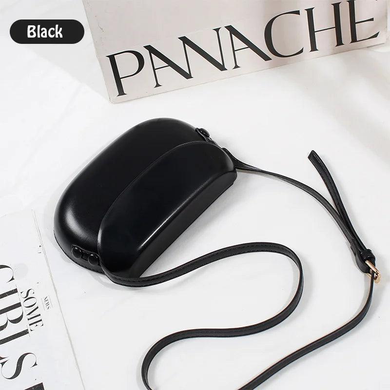 Retro Crossbody Bag for Women Large Shell Shoulder Handbag