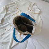 Girl Cartoon Melody Shoulder Bag Canvas Lunch Bag Handbag