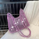 Rhinestone Handbag Evening Clutch Wedding Purses Shoulder Bag