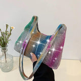 Rhinestone Handbag Evening Clutch Wedding Purses Shoulder Bag