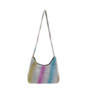 Rhinestone Handbag Evening Clutch Wedding Purses Shoulder Bag
