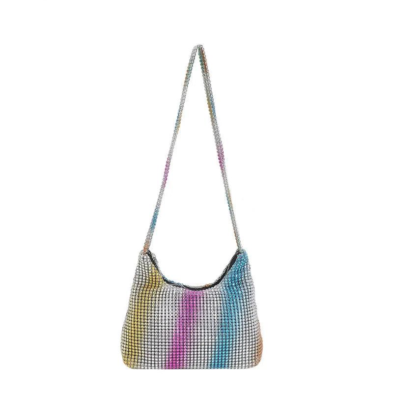 Rhinestone Handbag Evening Clutch Wedding Purses Shoulder Bag
