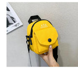 Women's Cartoon Print Canvas Handbag HipHop Girls Messenger Bag
