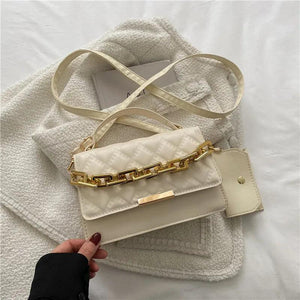Spring Retro Small Bags Female Diamond Crossbody Bag
