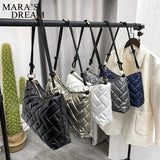 Mara's Women Space Cotton Shoulder Bags Messenger Tote Handbag Gift