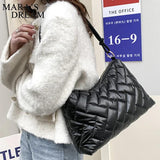 Mara's Women Space Cotton Shoulder Bags Messenger Tote Handbag Gift