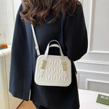 Retro Small Crossbody Bag Handbag Biscuit Bag