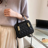 Retro Small Crossbody Bag Handbag Biscuit Bag