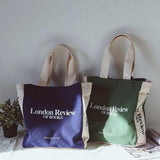 Korea Campus Leisure Canvas Shoulder Bag Student Handbag
