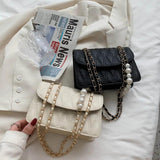 Small Square Bag PU Chain Shoulder Bag
