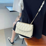 Small Square Bag PU Chain Shoulder Bag