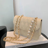 Small Square Bag PU Chain Shoulder Bag