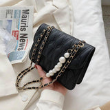 Small Square Bag PU Chain Shoulder Bag