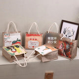 Retro Casual Ladie Handbag Shoulder Bag Female Graffiti Canvas Handbags