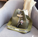 Little Bear Pendant Cross-Body Bag