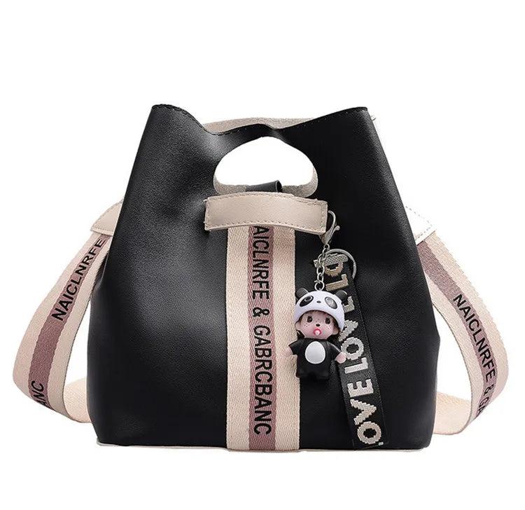 Little Bear Pendant Cross-Body Bag