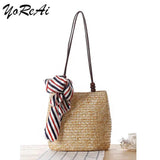 Bohemia Weave Shoulder Bag for Women 2021