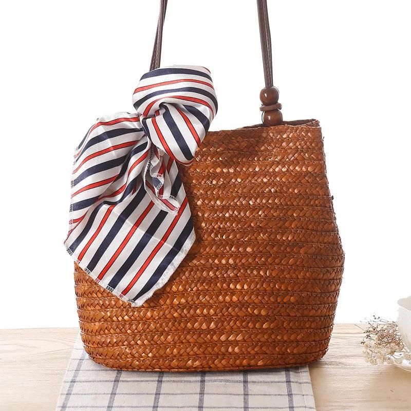 Bohemia Weave Shoulder Bag for Women 2021