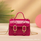 Jelly Mini Bag Chain Shoulder Bag for Women Handbags