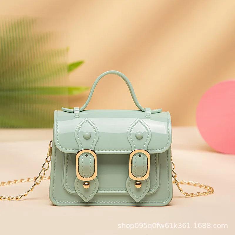 Jelly Mini Bag Chain Shoulder Bag for Women Handbags