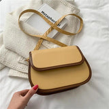 Leather Shoulder Crossbody Bag Lady Messenger Phone Cover