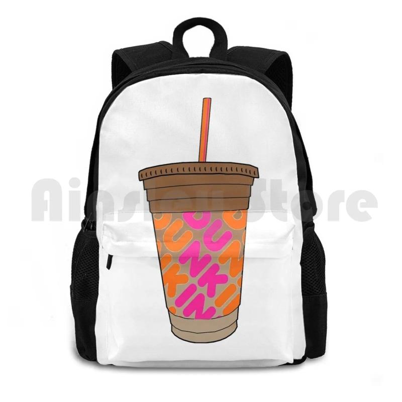 Dunkin Donuts Iced Coffee Outdoor Hiking Backpack