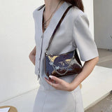 Butterfly Chain Shoulder Underarm Bag Vintage Mini Purse Handbag