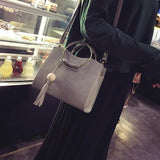 Retro Tassel Shoulder Bag for Women