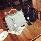 Retro Tassel Shoulder Bag for Women