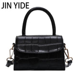 Mini Stone Pattern PU Leather Shoulder Crossbody Bags for Women