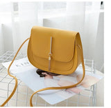 Tassel Women Crossbody Bag Small Flap Messenger Bag