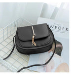 Tassel Women Crossbody Bag Small Flap Messenger Bag