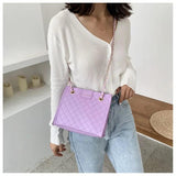 Chain Bucket Bag Wild Shoulder Tote Handbag