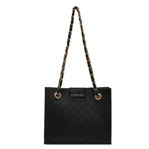 Chain Bucket Bag Wild Shoulder Tote Handbag