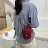 Waterproof Nylon Crossbody Phone Purse for Women