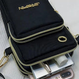 Waterproof Nylon Crossbody Phone Purse for Women