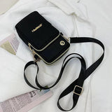 Waterproof Nylon Crossbody Phone Purse for Women