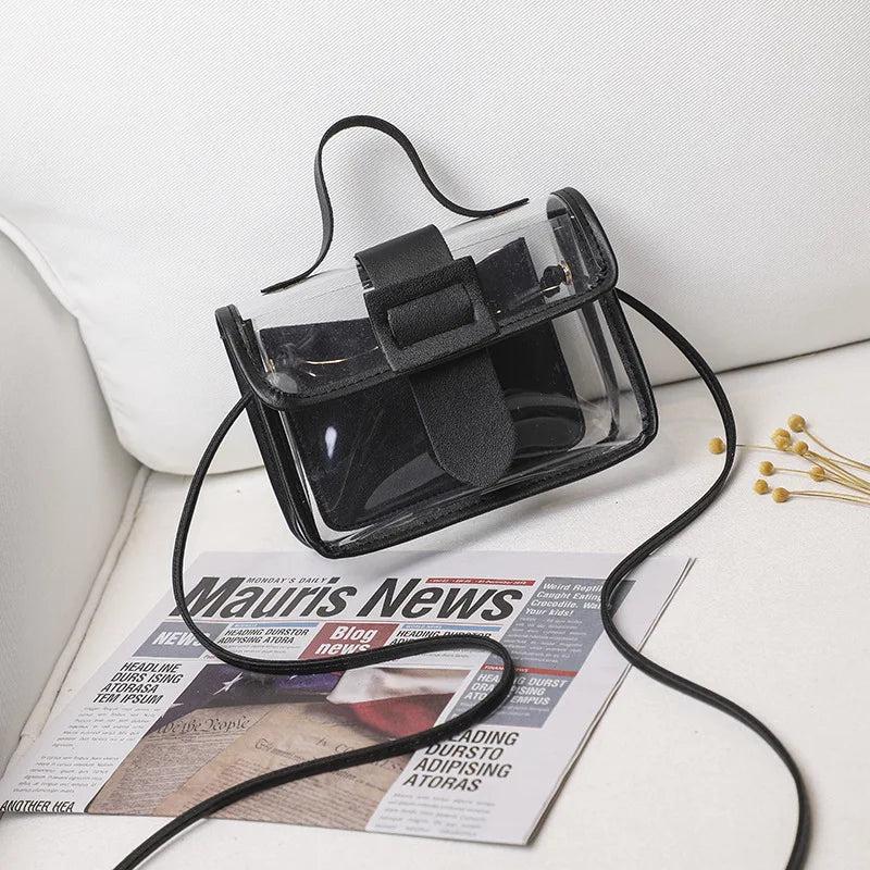 Transparent Shoulder Messenger Bag Tote Bags for Women