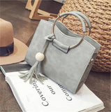 Women's Mini Square Bag Handbag with Ring Detail