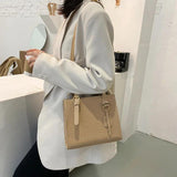 Stone Pattern Large-capacity Messenger Bag for Women