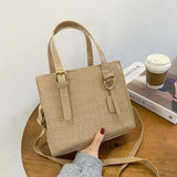 Stone Pattern Large-capacity Messenger Bag for Women
