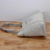 Women Letter Printing Canvas Shopping Tote Bag