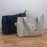 Women Letter Printing Canvas Shopping Tote Bag
